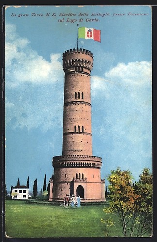 Cartolina martino della - s.,