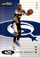 Card nba reggie miller upper - card,