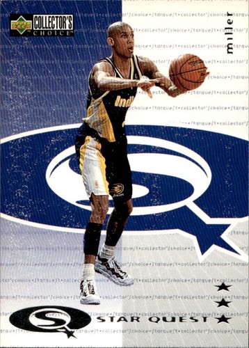Card nba reggie miller - miller, upper