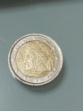 Moneta euro dante - da,