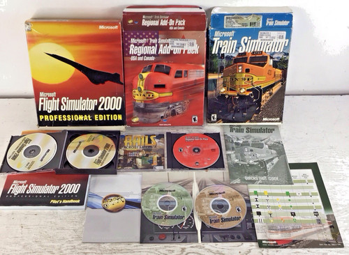 Microsoft train simulator - train,