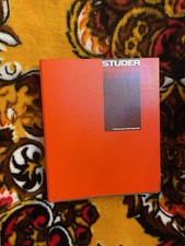 Studer A 807 ISTRUZIONI PER