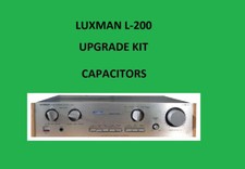 KIT di riparazione amplificatore stereo LUXMAN L-200 - tutti i condensatori