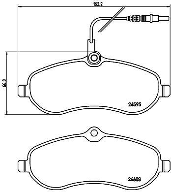 Brembo p61096 kit pastiglie - brembo,