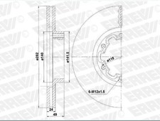 Kit 2x dischi freno Anteriore