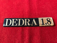 LANCIA DEDRA 1.8 LOGO SIGLA EMBLEMA FREGIO STEMMA SCRITTA TARGHETTA BADGE OVALE