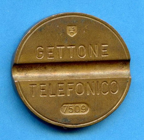 Gettone telefonico 7509 - -,