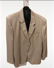 Giacca uomo Felice Tabasso - tg. 50 Molto Comoda - Beige Chiaro Made In Italy