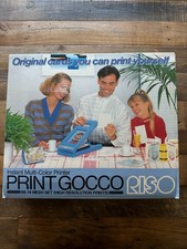 Vintage Riso Print Gocco B6 Hi