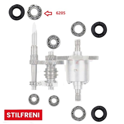 Kit cuscinetti paraoli per - paraoli,