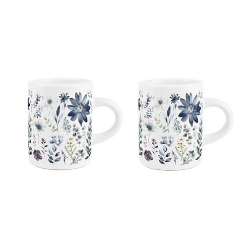Set tazzine espresso - tazzine, fiori