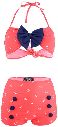 Set bikini pin ancoraggio - pin, up