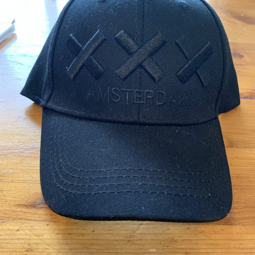 Cappello amsterdam xxx nero - cappello,