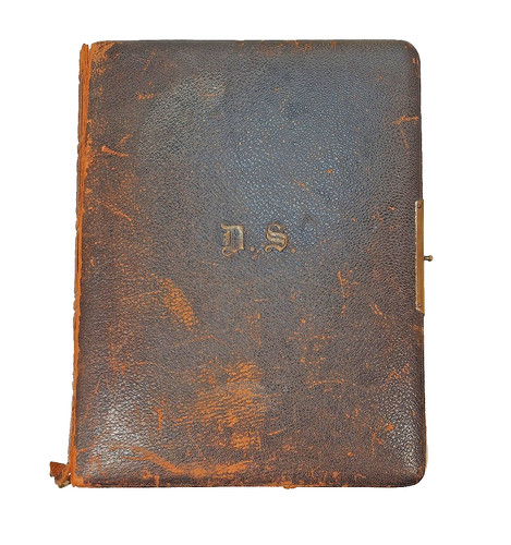 Large leather photo - album, ds