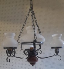 Lampadario In Legno Vetro