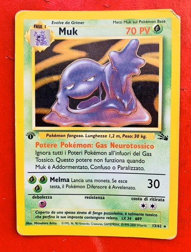 Lotto carte pokemon - carte, muk