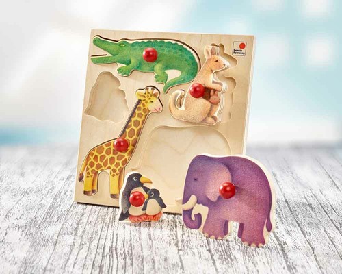 Selecta gioco puzzle legno - selecta, in
