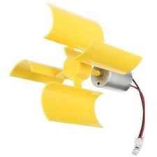 POFET - Micro generatore eolico a 360° turbina verticale con pale mini mot