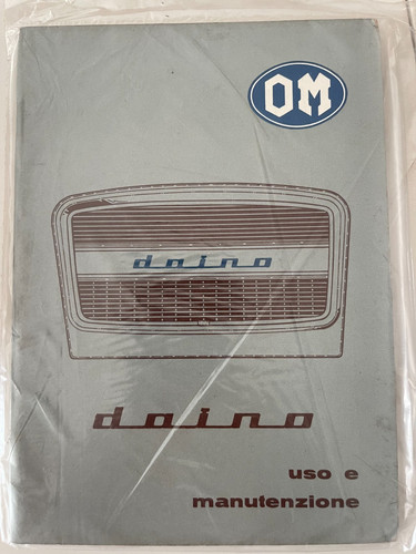 Libretto uso manutenzione om - uso,