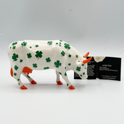 Statuina parata mucca - statuina,