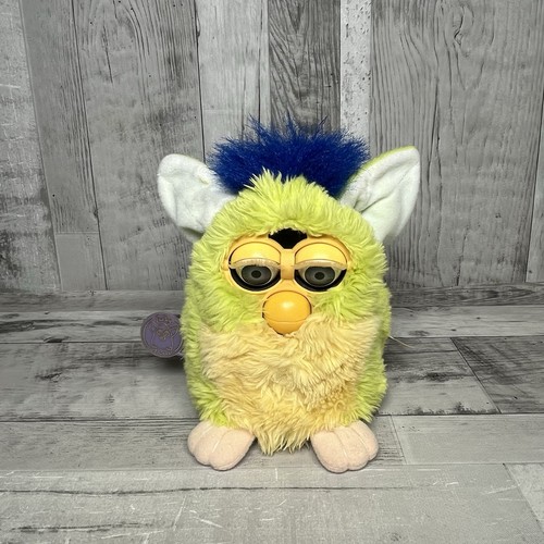 Peluche kiwi furby - kiwi, e