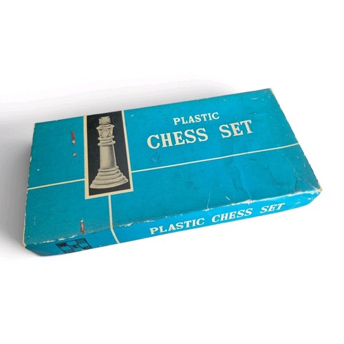 Set scacchi plastica vintage