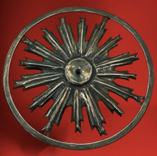 10,5 cm raggiera argento