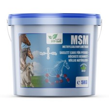 5kg MSM Premium | Metilsulfonilmetano per Cavalli e Cani | Secchio 5kg