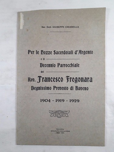 Per nozze sacerdotali - le,