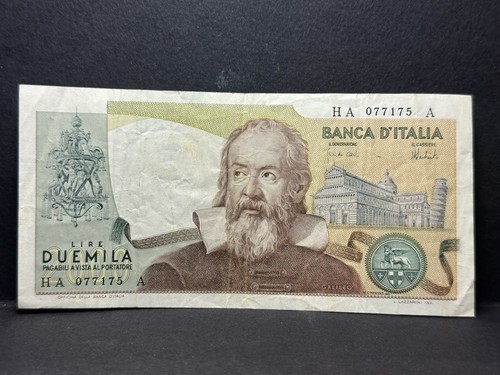 Banconota 2000 lire galileo - 2000,