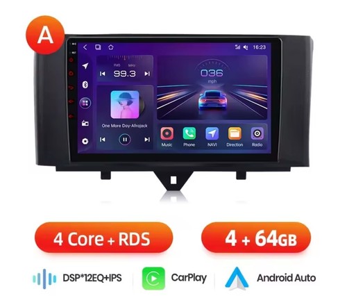 Radio din per - radio, 9"