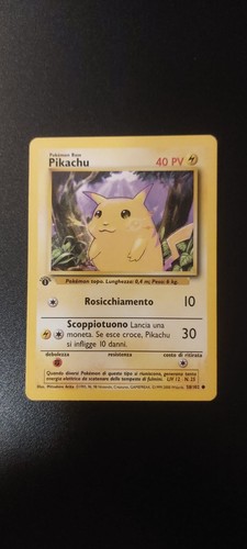 Carta pokemon pikachu 102 - pokemon,