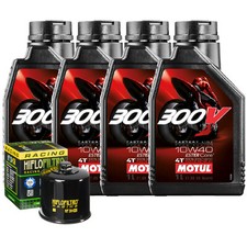 Kit Tagliando Olio Motul 300V