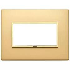 VIMAR EIKON - PLACCA 4M ORO SATINATO 2165410