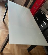 Tavolo allungabile in vetro temperato Calligaris