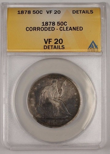 Moneta argento 50c - , 1878