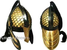 Antique Brass Viking Mask