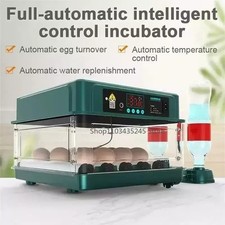 Incubatrice Uova 9/15/24/48 Automatica con Acqua Ionica e Controllo Temperatura