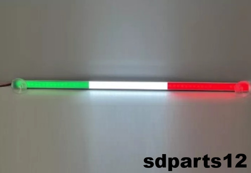 Bandiera italiana led 60cm - 60cm, 45