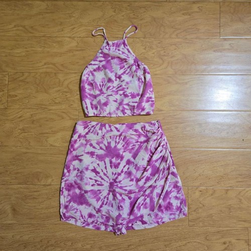 Set top gonna zara rosa - e,
