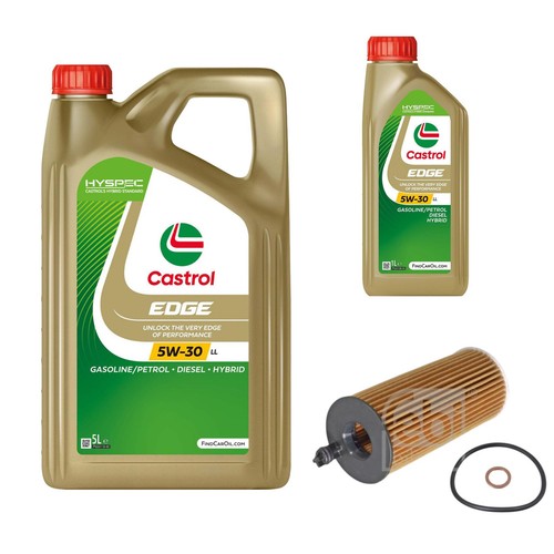 Febi filtro olio - olio, castrol