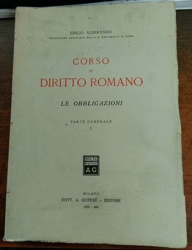 Corso diritto romano - di,
