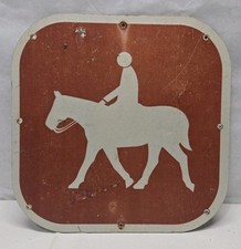 Cartello segnaletica vintage