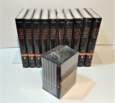ITALIA STORIA CONTEMPORANEA GEDEA 10 Volumi + 6 DVD e libro ( sigillati )