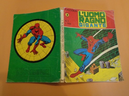 Raccolta uomo ragno gigante - l'uomo,