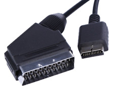 CAVO VIDEO PS1 PS2 PS3 SCART RGB AUDIO PLAYSTATION 1 2 3 PSONE SONY SLIM AV TV