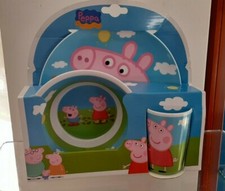PEPPA PIG SET PIATTO E