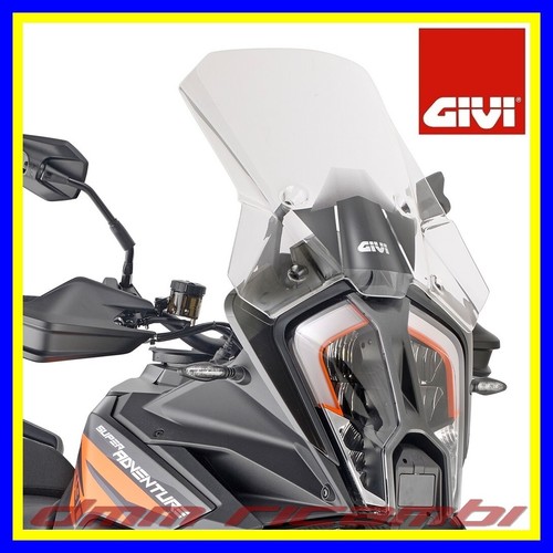 Cupolino rialzato givi - cupolino, ktm
