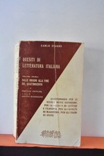 quesiti di letteratura