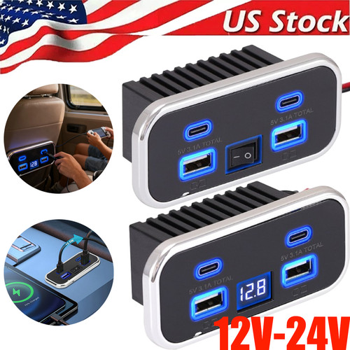 2pcs presa usb doppia - usb,
